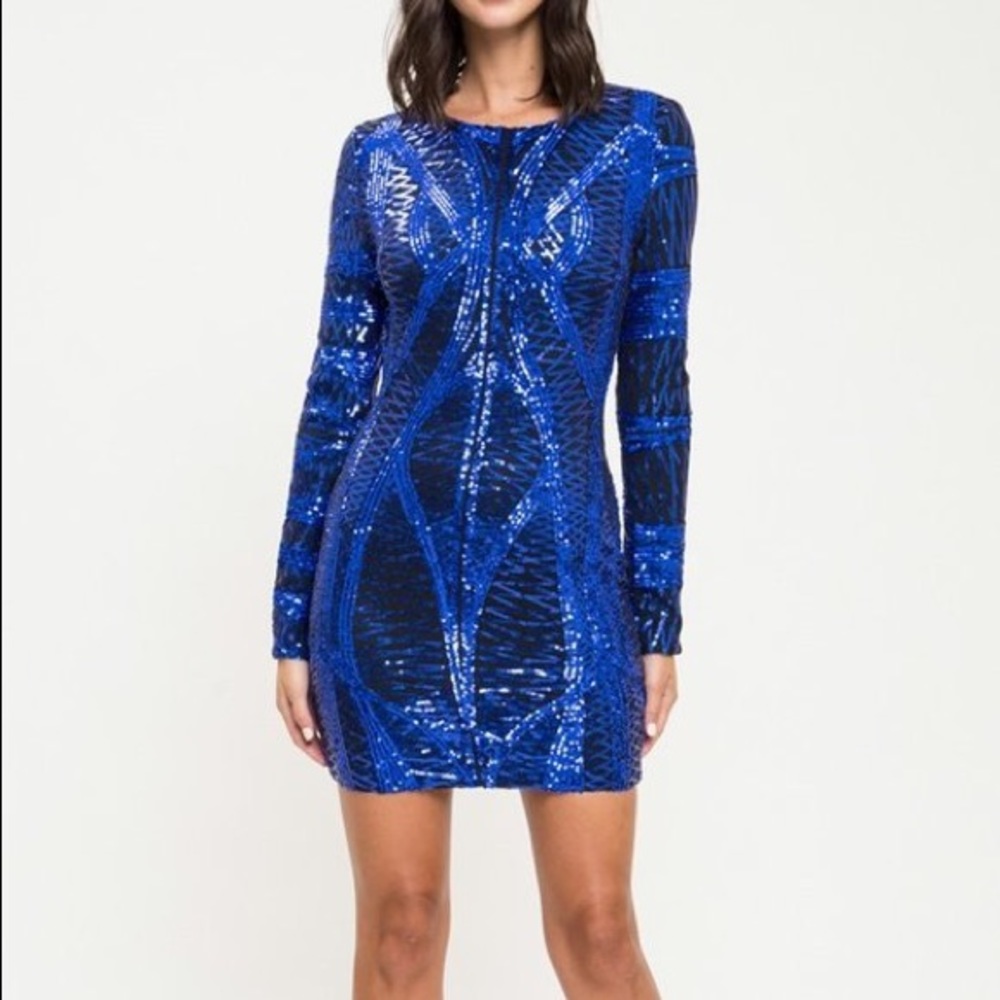 Sequin Mini Dress